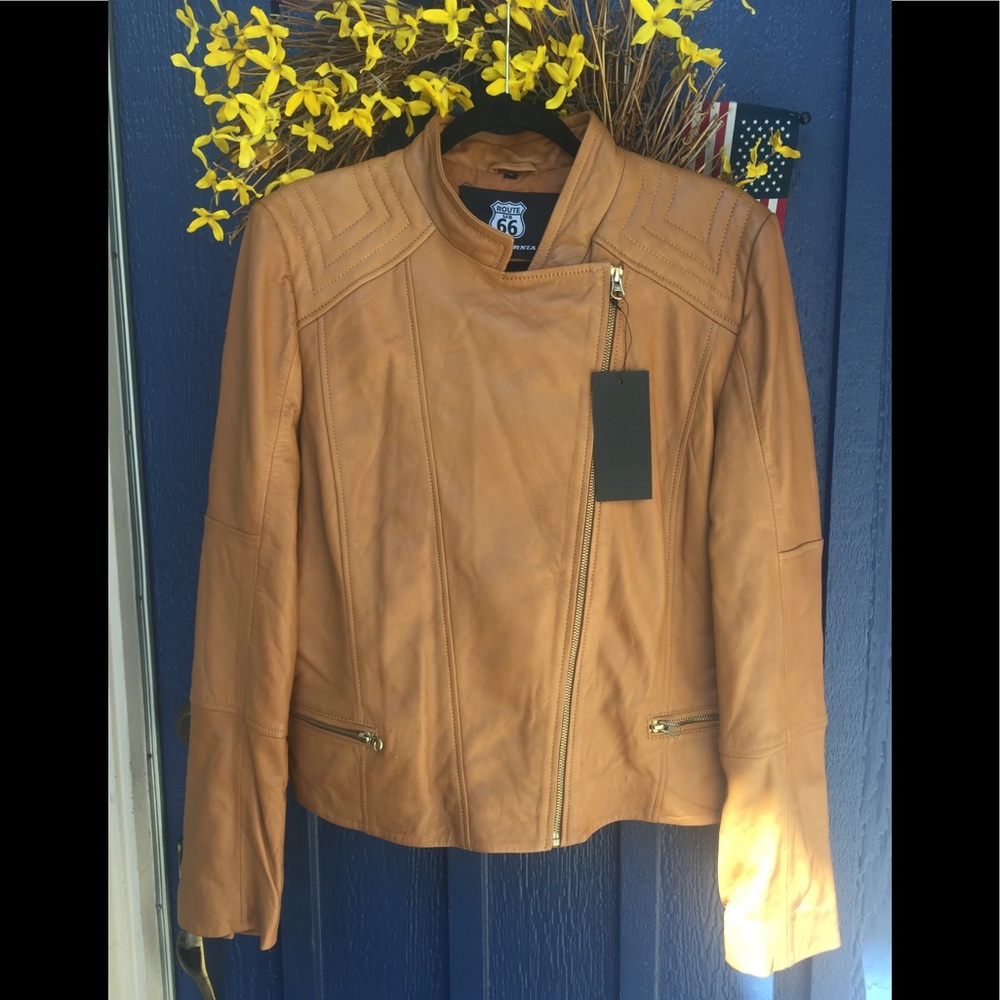 Route 66 California Brown Jacket 🌿